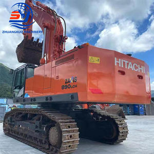 Excavadora de cadenas Hitachi ZX890-5A usada de alta calidad, modelo 2024, con motor, 85 toneladas de peso operativo, buen precio, gran oferta - Product Image 1