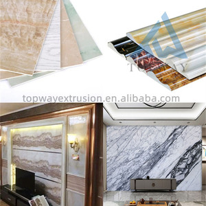 Línea de producción de panel de pared UV hoja de mármol PVC maquinaria de extrusión de tablero laminado impresión 3D de plástico - Product Image 6