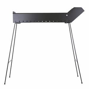 Griglia a Carbone ROAST Classico con Accensione Piezoelettrica, Dispositivo di Sicurezza Fiamma, Gambe Pieghevoli, Costruzione in Acciaio al Carbonio, 74x26xH.79cm - Product Image 2