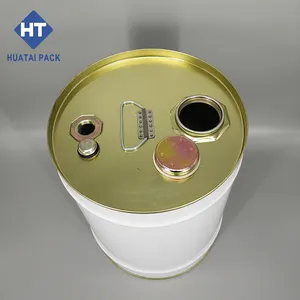 25 litre metal kova kova emzik kapaklı 25L sıkı kafa çelik varil