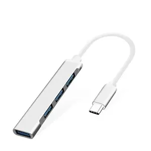 4 in 1 Type C to USB Hub for Laptop OTG Mobile Phone Type C 3.0 Male to USB3.0+3x USB2.0 Hub