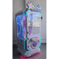 Mini machine à griffes pour attraper des poupées et cadeaux, petite grue à griffes idéale pour les centres commerciaux, jouet parfait pour les animaux en peluche