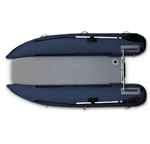 Oem bán buôn cứng nhắc Sàn Nhôm Inflatable Catamaran để bán