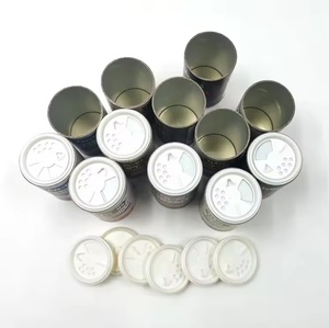 Tùy Chỉnh Vòng Các Tông Container Lọ Cho Bột Lỏng Muối Ống Giấy Bao Bì Với Sifters Shaker Cho Thảm Sữa Rửa Bột - Product Image 1