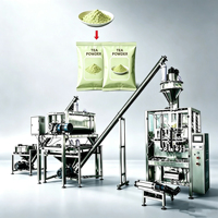 Machine d'emballage automatique à vis sans fin pour poudres, levure, protéines, épices et café en sachets