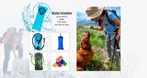 Pochette isolée en Jacquard avec vessie d'<span class=keywords><strong>eau</strong></span> en TPU de 2,0 l pour la randonnée - Product Image 6