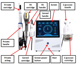 4 in 1 Adelgazar 4D 얼굴 리프팅 + 질 강화 + 조각 V max + Lipo 바디 슬리밍 뷰티 머신 - Product Image 3