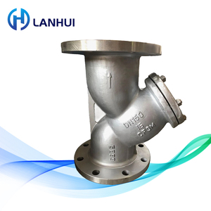 Chất lượng cao 304 316 thép không gỉ mặt bích <span class=keywords><strong>Y</strong></span> loại lọc lọc Hướng dẫn sử dụng thủ<span class=keywords><strong>y</strong></span> lực điện nước ứng dụng mục đích chung - Product Image 1