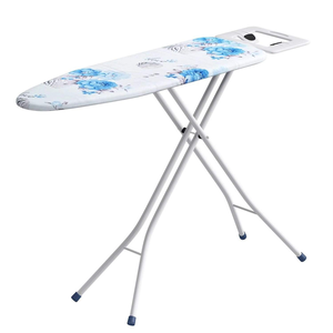 Planche à repasser verticale personnalisable, pliable pour la maison, avec housse en coton métallique pour vêtements - Product Image 1