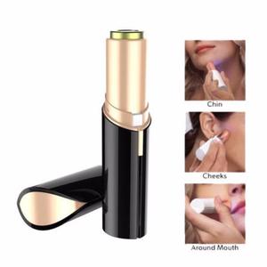 Chapado en oro rosa de depiladora para depilación Facial cara depiladora <span class=keywords><strong>sin</strong></span> <span class=keywords><strong>dolor</strong></span> contacto - Product Image 4