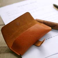 Vente en gros Etui à joint en cuir PU Boîte à timbres portable en cuir pour cadeaux fantaisie
