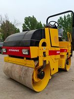 Compacteur routier d'occasion Dynapac CC122 CC211, rouleau vibratoire tandem de 2,5 tonnes, hydrostatique, 4 roues motrices, mini-compacteur routier, moteur DEUTZ
