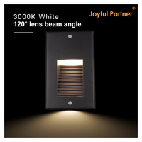 Joyfullamp Intérieur Extérieur Escalier LED Applique 2W 6W Aluminium IP65 Led Escalier Lumière Étape Éclairage Extérieur Appliques