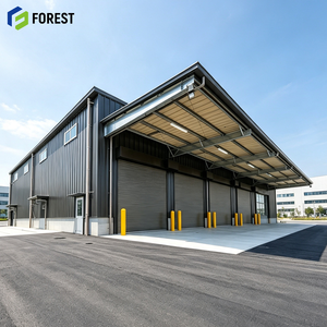 Column Free Pre Engineered Modular Steel Commercial Warehouse High Clearance Commercial Logistics Facility Center - Product Image 1