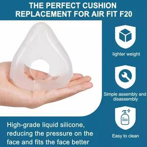 1 pièce de remplacement de coussin moyen Offre Spéciale <span class=keywords><strong>Res</strong></span> <span class=keywords><strong>Med</strong></span> Air Fit F20, coussin CPAP intégral pour améliorer votre sommeil - Product Image 2