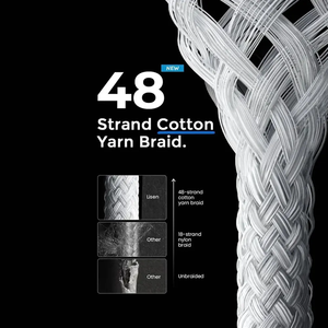 240W PD siêu nylon bện nhanh chóng sạc Type-C để Loại-C Cáp dữ liệu USB-C 240W 2m sạc cáp cho Macbook iPhone 16 - Product Image 4