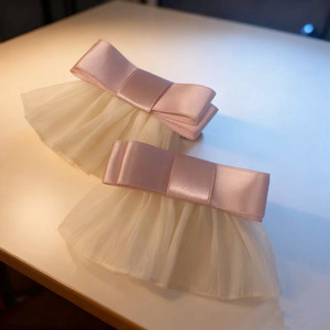 Vestido blanco de Unnie con ribete ~ Pinza de encaje de alta gama para el cabello para mujer, pinza para flequillo, accesorio para el cabello en la parte trasera de la cabeza, adorno para el cabello, pinza lateral - Product Image 5