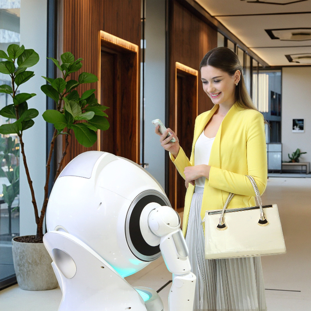 UBTECH Robot Next-Gen Cruzr Pro: AI + Humanoid Robot Service Robot for Shopping Malls, Hospitals, Exhibitions