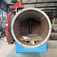 Mesin Pembuat Arang Kulit Kacang Tanah Horizontal Tanpa Asap Berkualitas Tinggi dengan Blower