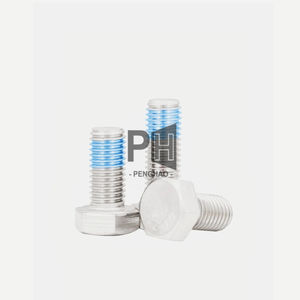 <span class=keywords><strong>Tornillos</strong></span> antisueltos personalizados Cabeza hexagonal de acero inoxidable 304 Parche de nailon <span class=keywords><strong>rojo</strong></span> <span class=keywords><strong>Tornillos</strong></span> antisueltos de 360 grados <span class=keywords><strong>Tornillos</strong></span> Nylock M6 M8 Pernos - Product Image 5