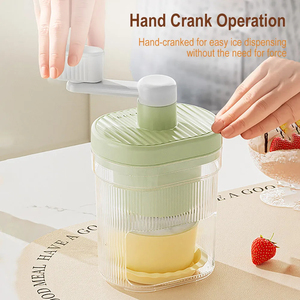 Shaved <b>Ice</b> <b>Machine</b> Snow Cone <b>Machine</b> Manual Portable <b>Ice</b> Crusher and Shaved <b>Ice</b> <b>Machine</b> for Home Kitchen and Picnic <b>Ice</b> tools - Product Image 1