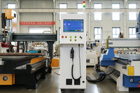 Routeur CNC linéaire ATC haute performance 1530 avec broche de 9 kW pour la fabrication de meubles et la fabrication d'armoires