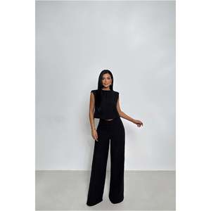 Pantalones de Traje Negros para Mujer - Product Image 1
