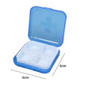 โรงงานขายส่งกล่องยาพกพาขนาดเล็ก 4 ช่อง รุ่นใหม่ ผลิตในจีน - Product Image 2