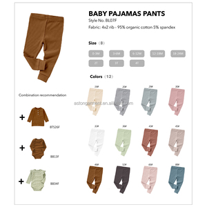 Pantalon Harem Solide pour Bébé, Legging Pyjama pour Nouveau-né et Enfant, Vente en Gros - Product Image 3