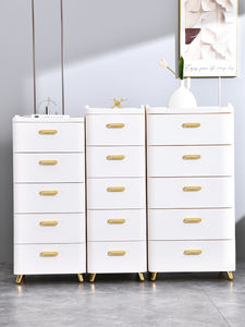 8002-5 सर्वश्रेष्ठ मूल्य 5 परतों प्लास्टिक भंडारण दराज बॉक्स आयोजक कैबिनेट - Product Image 5