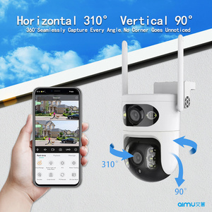 V380pro ngoài trời ống kính kép 4MP không dây Wifi không thấm nước <span class=keywords><strong>Camera</strong></span> IP hệ thống CCTV PTZ phát hiện chuyển động <span class=keywords><strong>camera</strong></span> an ninh hai chiều âm thanh - Product Image 6