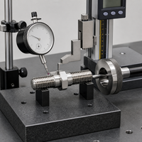 Stud Pemasangan Sensor Getaran dari Baja Tahan Karat yang Diproses CNC OEM Swiss untuk pemantauan getaran.