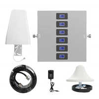 Amplificador Repetidor de Señal de Teléfono Celular GSM de 6 Bandas 2G 3G 4G, Kit Completo de Amplificador de Señal con Bandas B28 B20 B8 B3 B1 B7