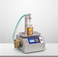 Machine de remplissage L15 ANDUK en vente directe d'usine pour miel, pâte, crème, ketchup, huile comestible, sauce, avec pompe en acier inoxydable