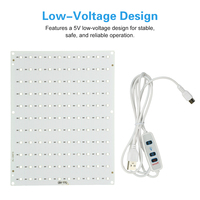 Module LED 5V pour Plafonnier, Panneau LED 110/120 LED, Perles LED pour Module de Lampe, Fournitures Domestiques