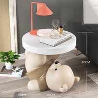Hot Energy Bear Plateau de table de chevet, articles d'ameublement, accessoires de maison, meuble TV à côté du canapé, cadeaux de pendaison de crémaillère
