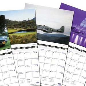 Calendario de Pared de Papel Impreso con Serigrafía Personalizada, Colores Variados, Portátil, para Regalos Promocionales y Publicitarios - Product Image 6