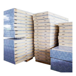 <span class=keywords><strong>Panneau</strong></span> <span class=keywords><strong>sandwich</strong></span> isolant pour mur extérieur et toiture, 50mm 75mm 80mm 100mm, pour entrepôt frigorifique et conteneur frigorifique de <span class=keywords><strong>40</strong></span> pieds - Product Image 6