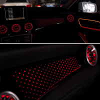 Kit de Iluminación Ambiental Dinámica Rainbow Symphony de 34 Luces para Benz GLA CLA W117 W156 2013-2019, con Control por Smartphone, Plug & Play