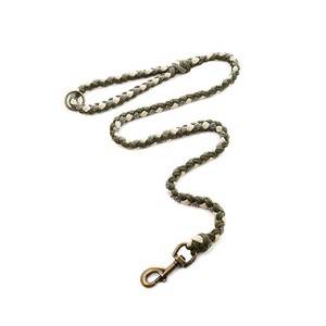 Tay Dệt Tinh Khiết Nylon Con Chó Cổ Áo <span class=keywords><strong>Ribbon</strong></span> Trang Trí Cross-Biên Giới Vật Nuôi Dây Xích Cho Vừa Lớn Chó Mô Hình Rắn Con Chó Đi Bộ Cổ Áo - Product Image 3