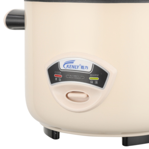 Cuisinière à riz automatique KENLY avec cuve intérieure en acier inoxydable et plateau vapeur, capacité de 2 L, fonctions cuisson et maintien au chaud, pour la maison/le bureau - Product Image 3