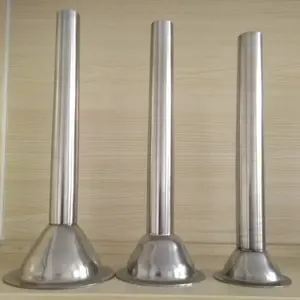 4pcs נירוסטה נקניק sutffer מילוי צינורות משפכים חרירי חילוף חלקי מילוי צינור