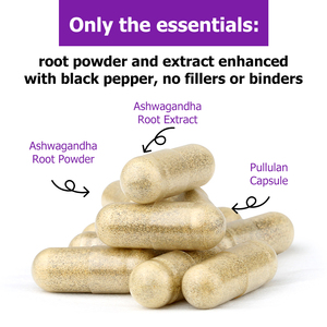Cápsulas de Ashwagandha Más Vendidas 2100mg con Pimienta Negra, Ayuda a Mejorar el Estado de Ánimo, Fórmula Limpia, Rutinas de Bienestar, Suplemento Dietético - Product Image 3