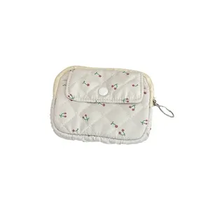 Portafogli da donna con piccoli cartoncino da donna in poliestere trapuntato, portafoglio con pochette, borsa da donna, borsa per il trucco - Product Image 6