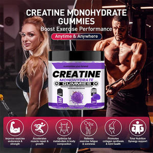 Gomitas de Creatina Monohidrato Vegetarianas Bajas en Calorías, Mejoran la Concentración, la Fuerza y la Resistencia en Adultos, Fórmula Resistente al Calor - Product Image 4