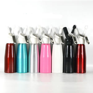 Distributeur commercial de crème fouettée en aluminium de 500ml <span class=keywords><strong>Fouet</strong></span> professionnel Siphon à fouetter pour crèmes et sauces maison - Product Image 5