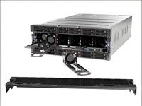 Server Rak Lenovo SR950 Delapan Unit Empat-Satu, Catu Daya 750W, Memori 16GB, Penyimpanan Perak 1TB, Database untuk Stok Komputer
