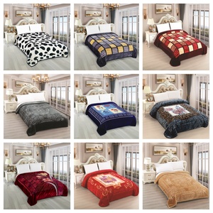 Couverture <span class=keywords><strong>de</strong></span> canapé thermique douce personnalisée, motif floral en relief, style polyester Raschel - Product Image 6