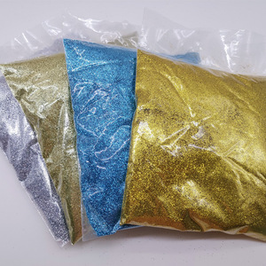 Poudre de paillettes pour point de croix Or Argent Bleu Iridescent Polyester Matériel de broderie artisanale 1 livre Haute Qualité - Product Image 1