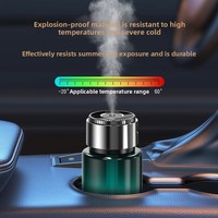 Diffuseur d'aromathérapie pour voiture, vaporisateur, bouteille en verre de 160 ml, minuterie intelligente, type gobelet pour voiture, diffuseur automatique de parfum, désodorisant d'air
